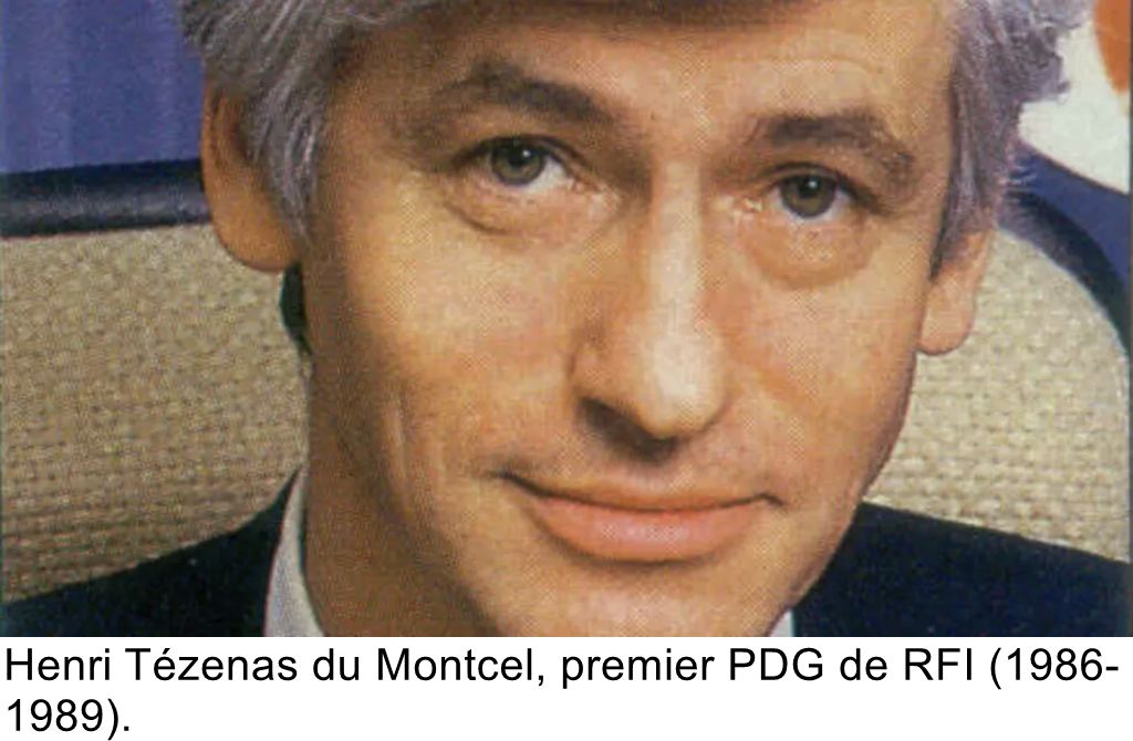 Henri Tézenas du Montcel, premier PDG de RFI (1986-1989).