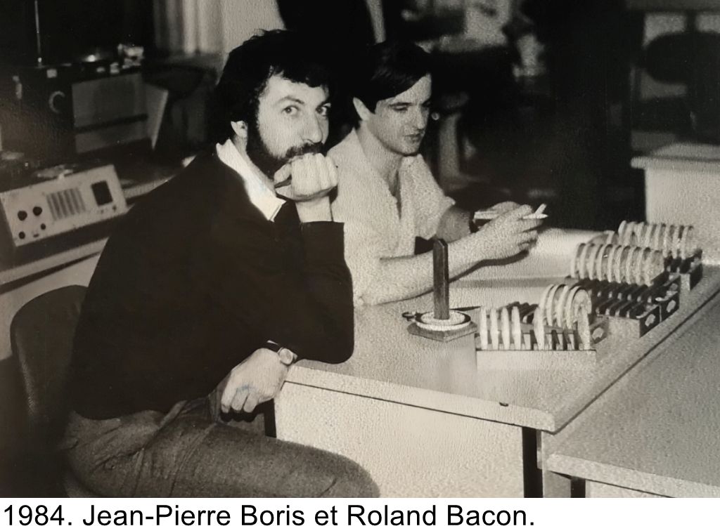 1984. Jean-Pierre Boris et Roland Bacon.