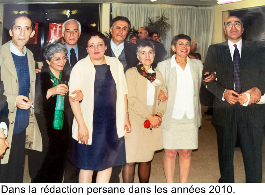 Dans la rédaction persane dans les années 2010.